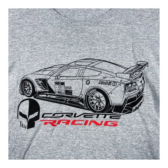 NEW Corvette Racing T-Shirt Chevrolet Car Race Sports Racing 20 Years Mobil 1 L - Picture 3 of 4